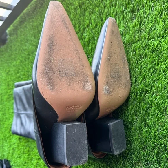 Paris Texas Jane Folded Leather Over the Knee Boots - Rare Designer Western - Picture 7 of 15